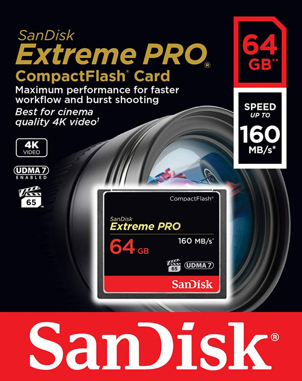 Карта памяти sandisk extreme pro 64 гб