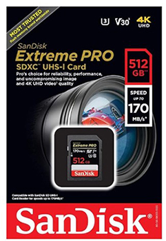 Tarjeta de memoria MicroSD SanDisk Extreme® PRO Tarjeta microSDXC